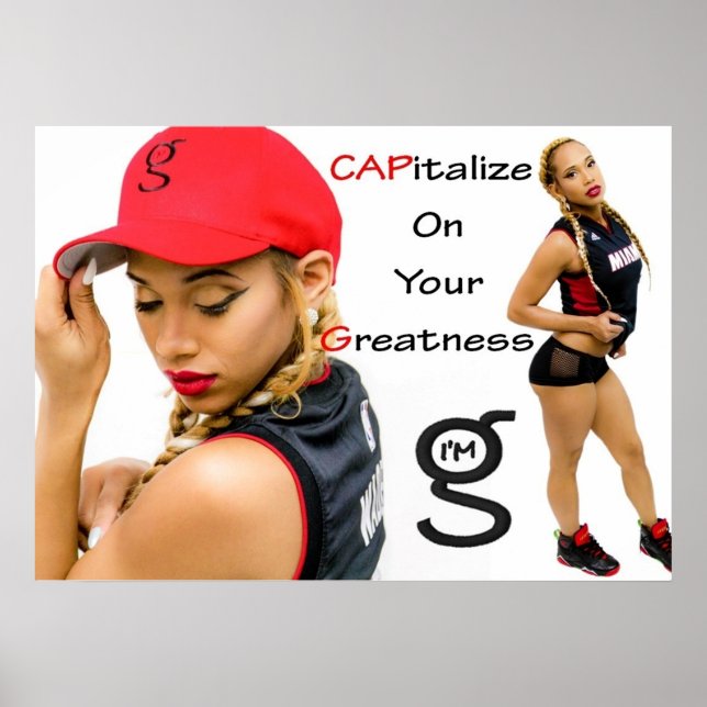 I'm G Caps Poster (Front)