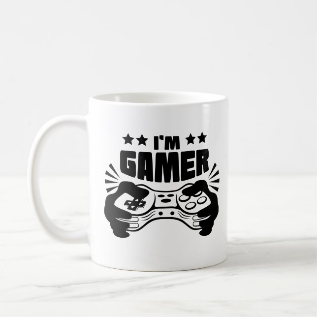 I'm Gamer Coffee Mug (Left)