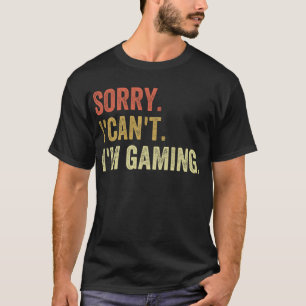 I'm Gaming Video Games Funny Gamer Gift for Boys T T-Shirt