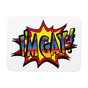 I'm Gay Burst Magnet