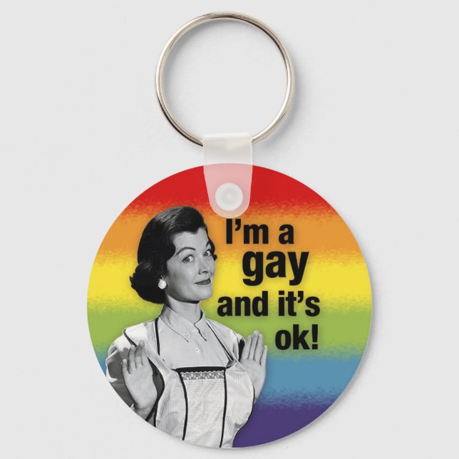 I'm GAY - Keychain (Front)