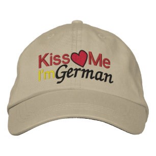 I'm German by SRF Embroidered Hat
