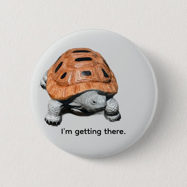 I'm getting there, Custom Box Turtle buttons (Front)