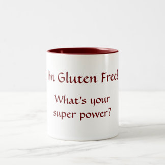 I'm Gluten Free! What's Your Super Power Mug