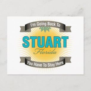I'm Going Back To (Stuart) Postcard