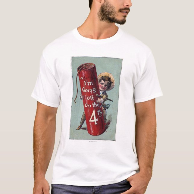 I'm Going Off on the Fourth # 1 T-Shirt (Front)
