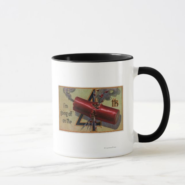 I'm Going Off on the Fourth # 2 Mug (Right)