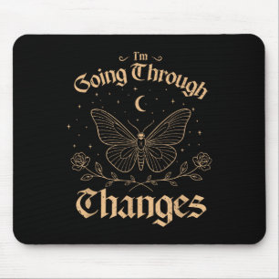 I'm Going Through Changes, Vintage Gothic Bat Mouse Pad
