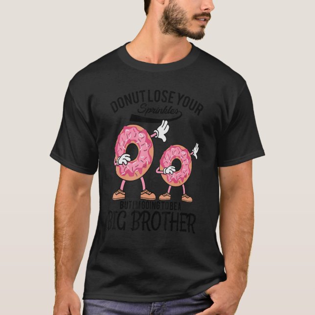 I'm Going To Be A Big Brother Pregnancy Announceme T-Shirt (Front)