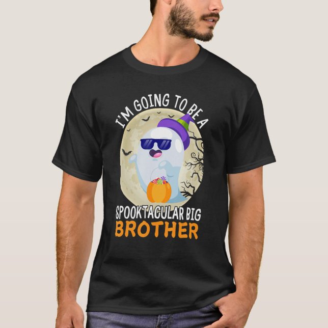 Im Going To Be A Big Brother spooktacular Ghost An T-Shirt (Front)