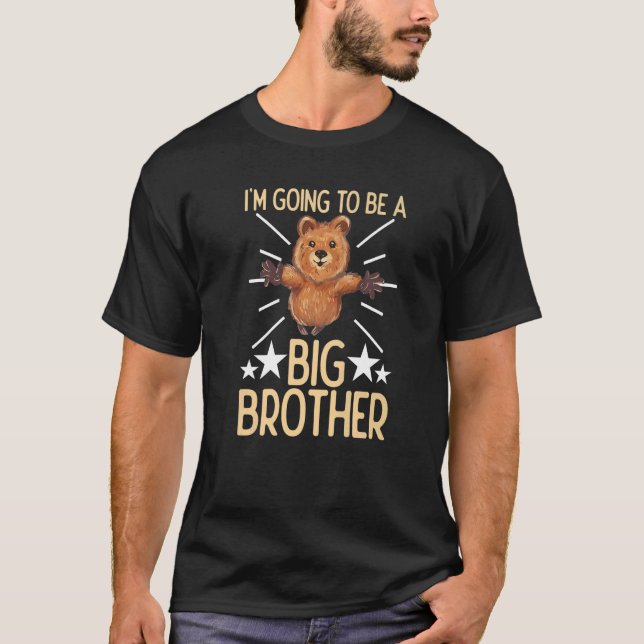 I'm Going To Be A Big Brother  T-Shirt (Front)