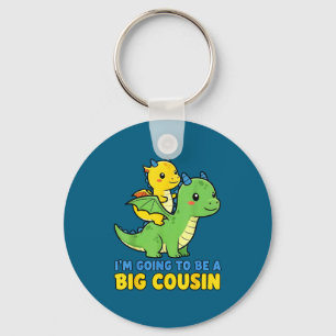 I'm Going To Be A Big Cousin Baby Reveal 2026 Drag Keychain