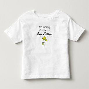 I'm going to be a Big Sister Announcement shirt