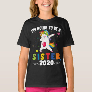 I'm Going To Be A Big Sister Coming 2020 Unicorn T-Shirt