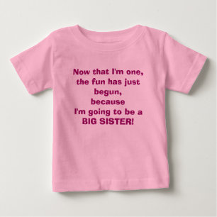 I'm going to be a Big Sister T-Shirt