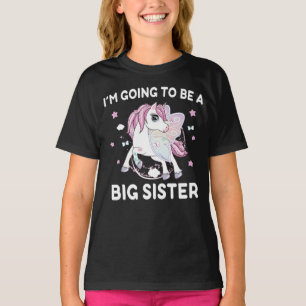 I'm Going To Be A Big Sister Unicorn T-Shirt