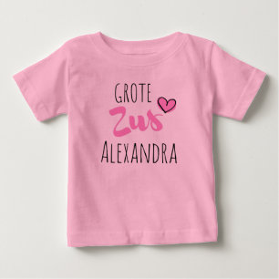 I'm going to be a big sister's customizable name baby T-Shirt