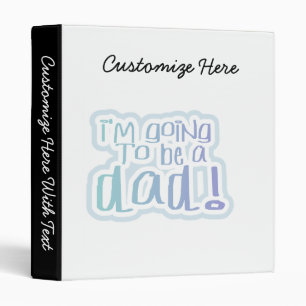 I'm Going to be a Dad Gifts Binder