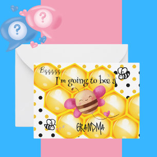 I'm Going to Be a Grandma Personalized  Card