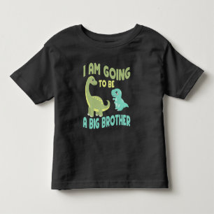 I'm going to be  big brother, Dinosaur baby Reveal Toddler T-shirt
