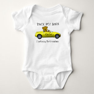 I'M GOING TO GRANDMAS-T-SHIRT BABY BODYSUIT