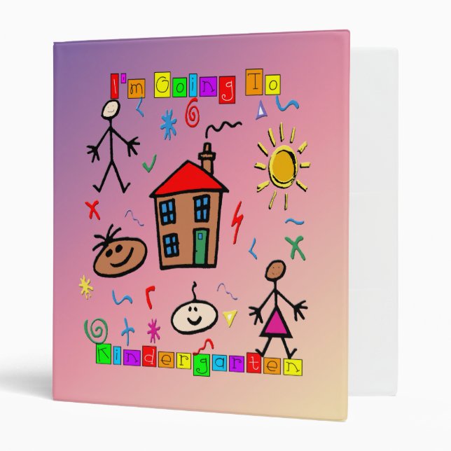 I'm Going to Kindergarten Binder (Front/Inside)