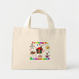 I'm Going to Preschool Mini Tote Bag