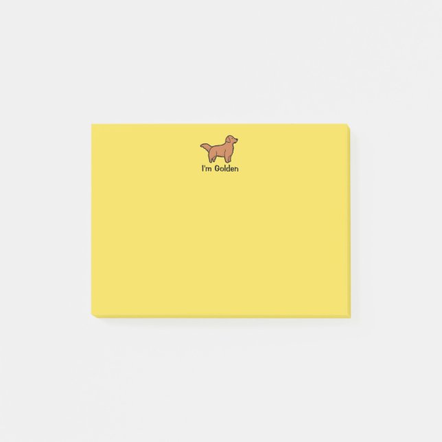 I'm Golden Post-Its Post-it Notes (Front)