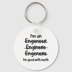 I'm Good With Math Keychain