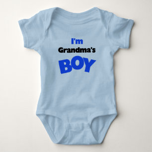I'm Grandma's Boy Baby Bodysuit