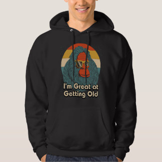 Im Great at Getting Old Grandpa  Grandfather Humou Hoodie