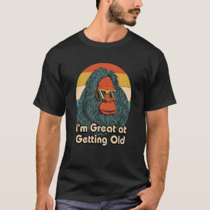 Im Great at Getting Old Grandpa Grandfather Humour T-Shirt