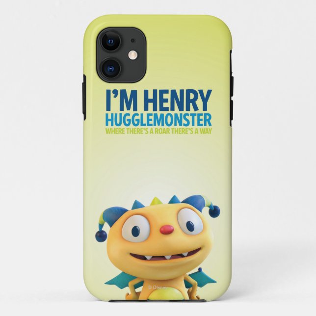 I'm Henry Hugglemonster Case-Mate iPhone Case (Back)