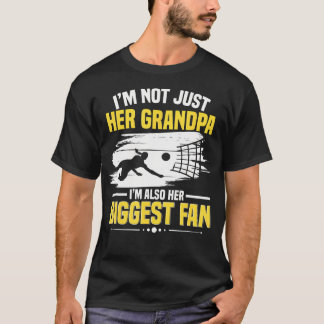 I'M Her Grandpa I'M Her Biggest Fan Grandfather Vo T-Shirt