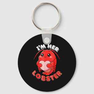 I'm Her Lobster Matching Couple Valentine's Day Wo Keychain