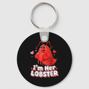 I'm Her Lobster Matching Couple Valentine's Day Wo Keychain
