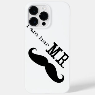 I'm Her Mr. Moustache Grooms Gifts Case-Mate iPhone 14 Pro Max Case