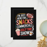 I'M Here For Snacks Commercials And Halftime