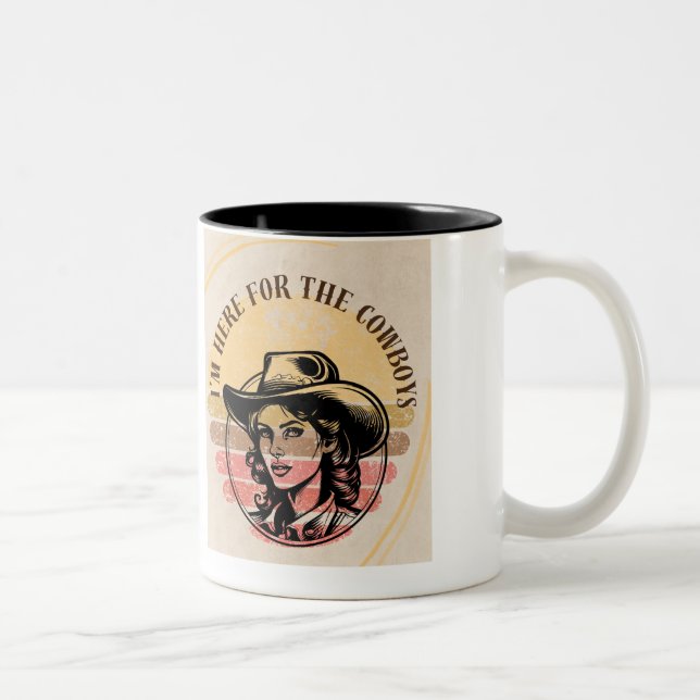 I'm Here for the Cowboys Mug *NO LOGO* (Right)