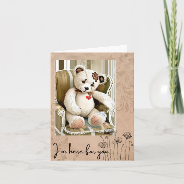 I'm here for you... card (Front)