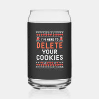I'm Here to Delete Your Cookies Ugly Xmas Sweater