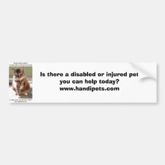 I'm Here Today Bumper Sticker