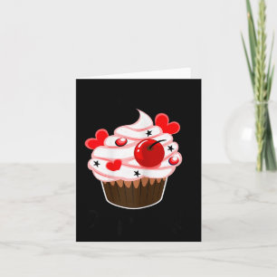 I'm His Cupcake I'm Her Studmuffin Valentine Match Card