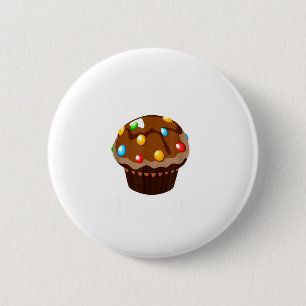 Im His Cupcake Im Her Studmuffin Valentine Matchin 2 Inch Round Button