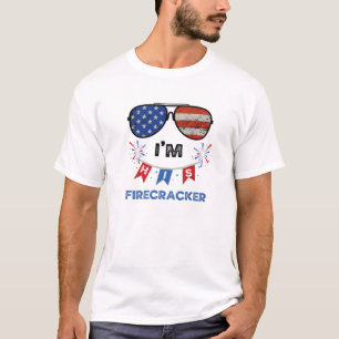I'm His Firecracker Cute 4Th Of July Matching Coup T-Shirt