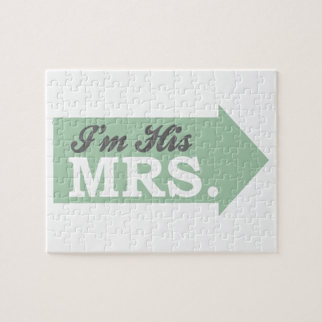 I'm His Mrs. (Green Arrow) Jigsaw Puzzle (Horizontal)