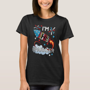 I'm His Sparkler July 4th His And Hers Matching Co T-Shirt