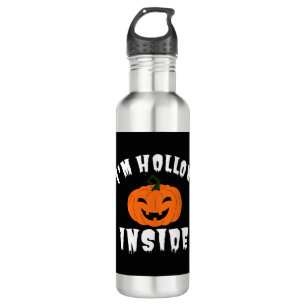 I'm Hollow Inside Pumkin Jack O Lantern 710 Ml Water Bottle