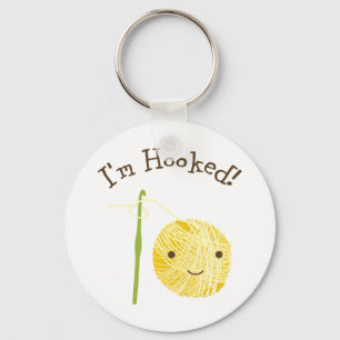 I'm Hooked! Keychain
