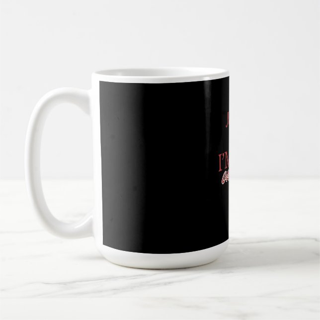 I'M Hooked On You Heart Personalize Coffee Mug (Left)